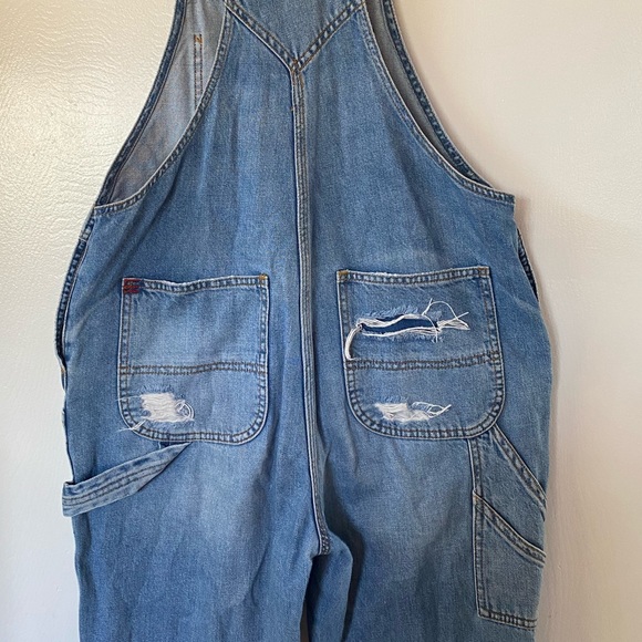 BDJ Ripped Overalls - Picture 7 of 11
